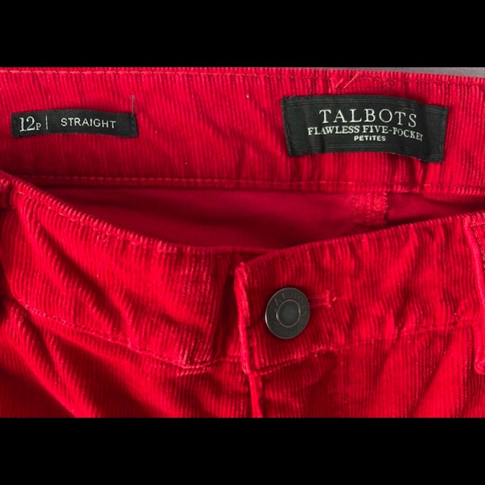Talbot’s Flawless Five-Pocket Cords 12P Straight